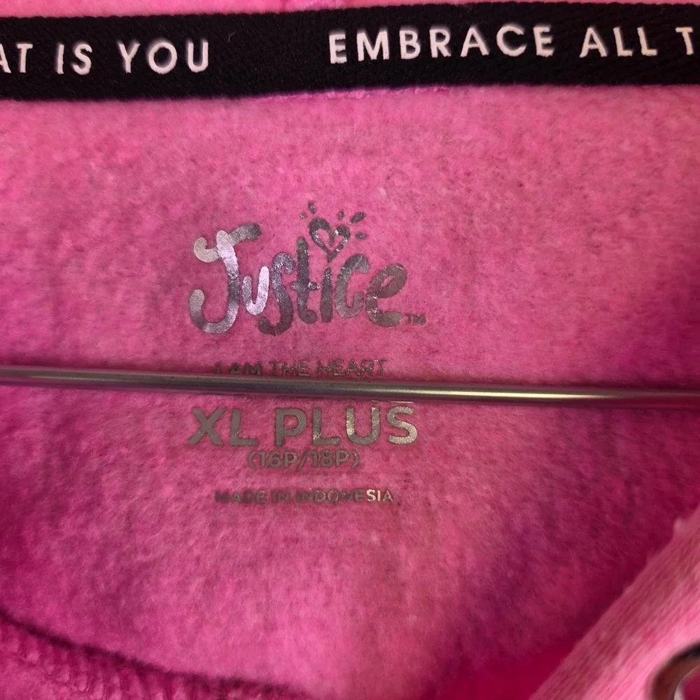 Justice girls pink